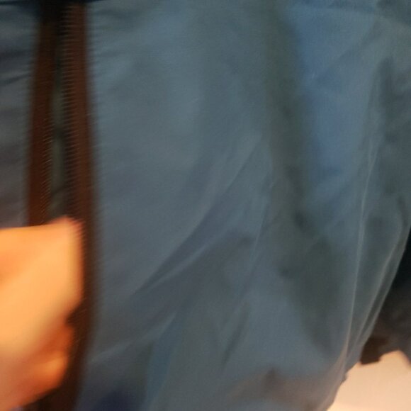 Burton Mens Jacket Dry Ride Hooded Ski Snowboard MED Blue Red Colorblock - Picture 4 of 13